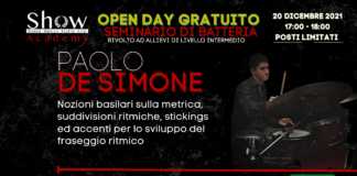 Open Day Batteria 2021 - Paolo De Simone